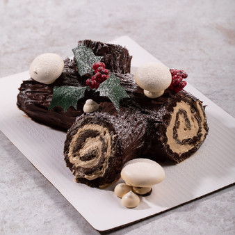 Yule Log Cake