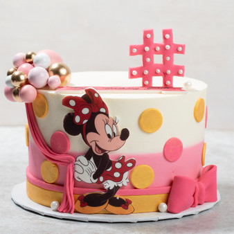 Polka Minnie Cake