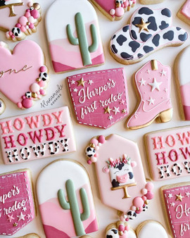 Rodeo Girl Cookies