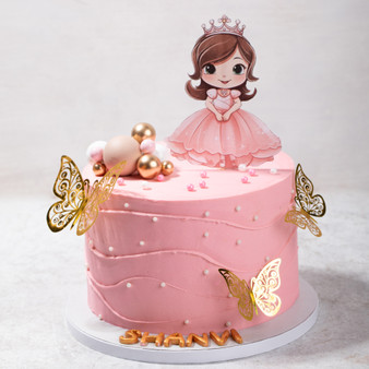 Butterfly Girl Cake
