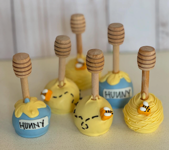 Winnie Dipper Cake Pops