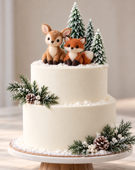 Winter Woodland Cake