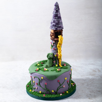 Tangled Cake