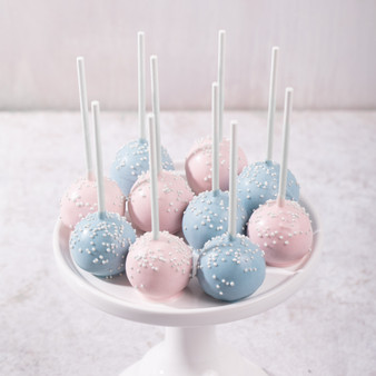 Gender Reveal Cake Pops