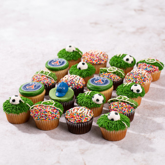 Soccer Mix Cupcakes