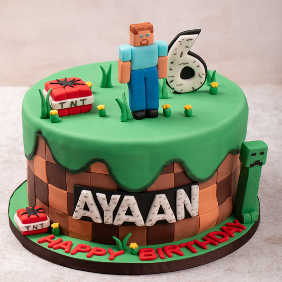 Minecraft Cake