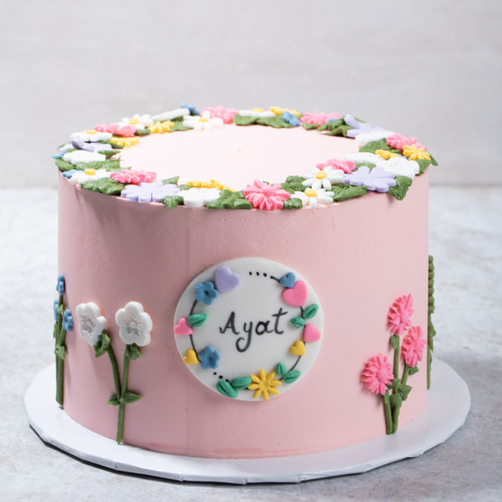 Spring Floral Cake