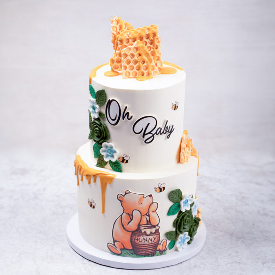 Winnie Oh Baby Drip Cake