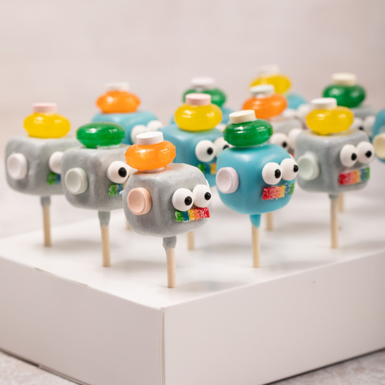 Robot Cake Pops