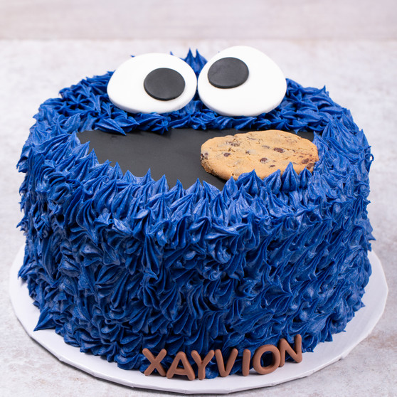 Cookie Monster Cake