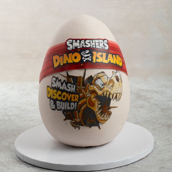 Dino Island Egg Cake