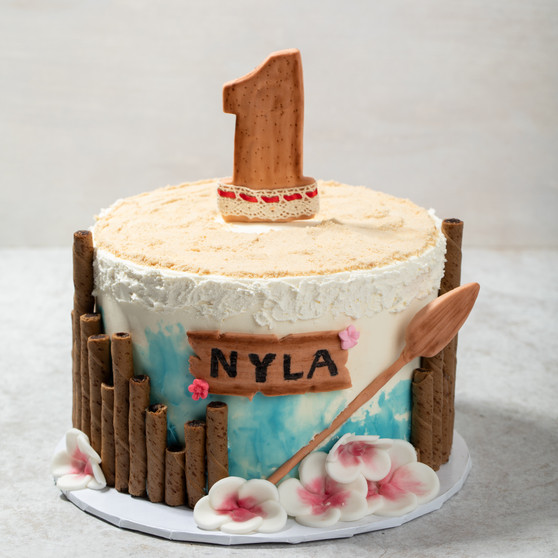 Moana Beach Cake