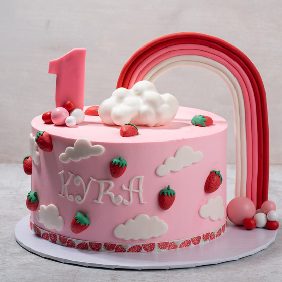 Strawberry Fest Cake
