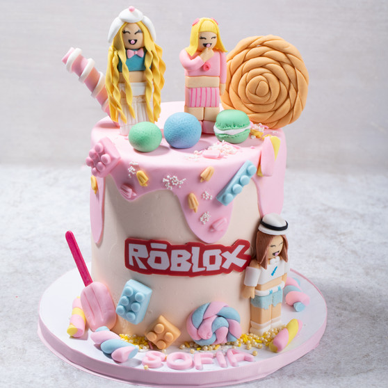 Roblox Girls Cake