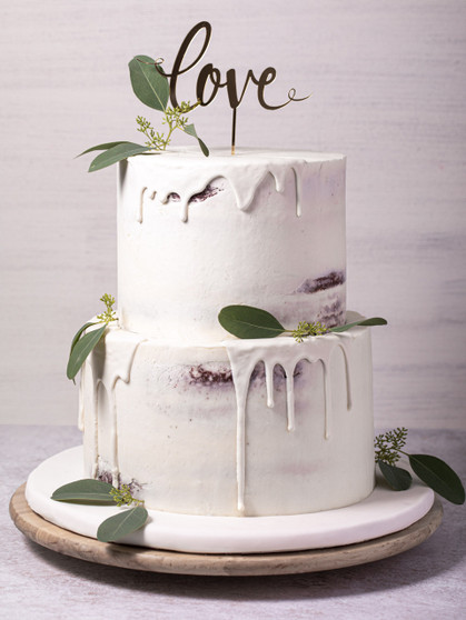 Simple Naked Cake