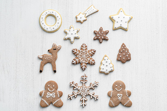 Festive Ginger Bread Cookies