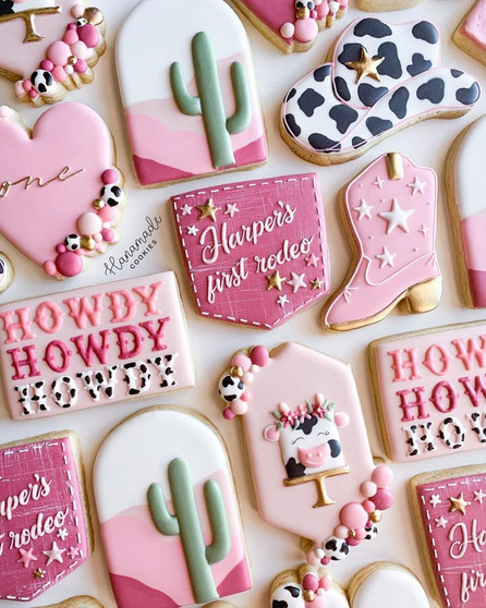 Rodeo Girl Cookies