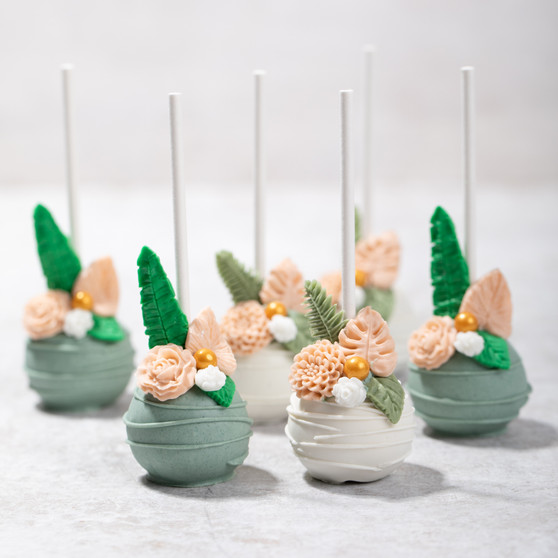 Foliage Cake Pops