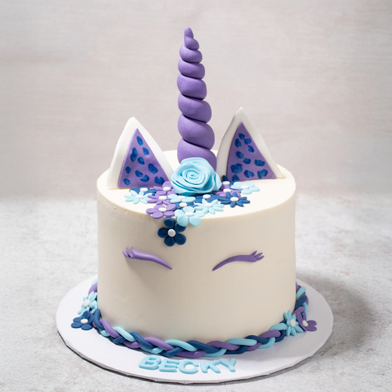 Spotted Unicorn Cake
