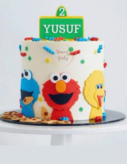 Sesame Street Cake 2