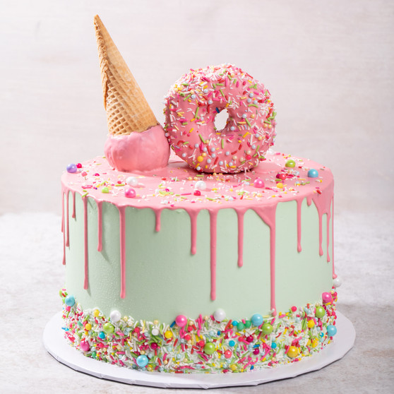 Melted Cone Cake