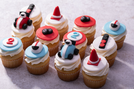 Racer Cupcakes