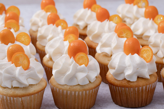 Kumquat Cupcakes