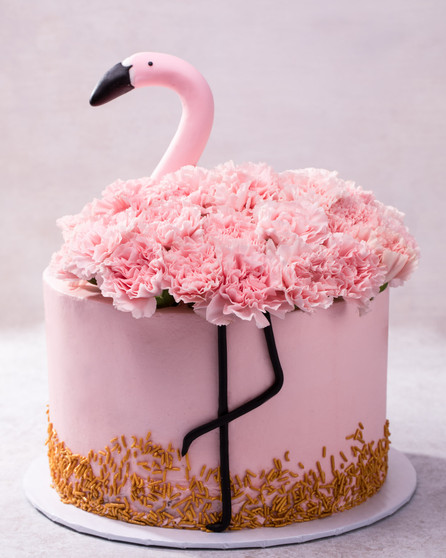 Flamingo Cake