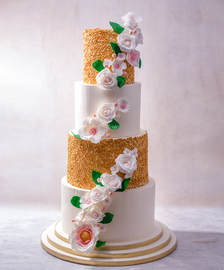 Golden Pellets Cake