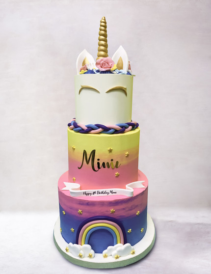 Exotic Unicorn Cake