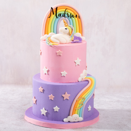 Unicorn World Cake