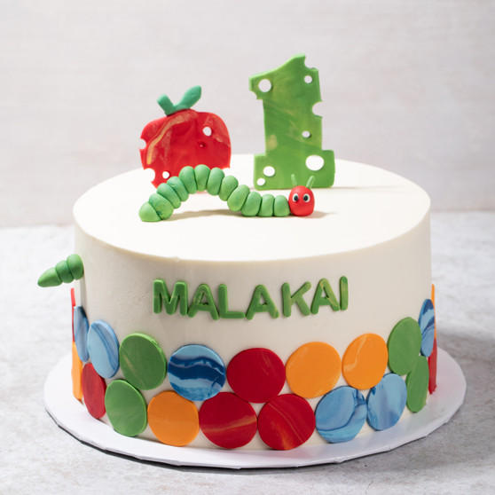 Very Hungry Caterpillar Cake
