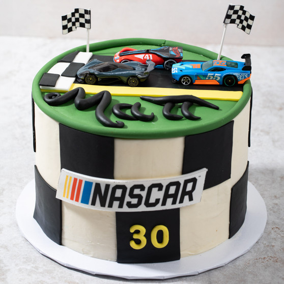 Nascar Race Cake