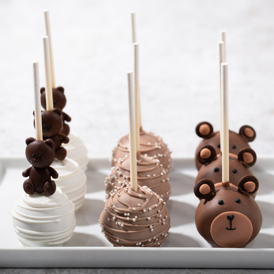 Teddy Bear Cake Pops