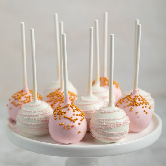 Sprinkled Cake Pops