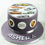 Car Collection Cake