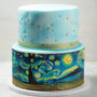 Starry Night Cake