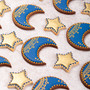 Crescent Star Cookies