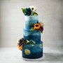 Van Gogh Smudges Cake