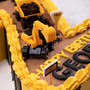 Construction Number Cake