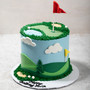 Golf Course Cake