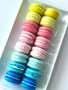 One Color Macarons