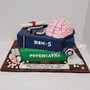 Psychiatry Books Cake