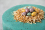 Blue Robin Cake