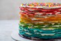 Rainbow Crêpe Cake