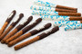 Football Chocolate Dipped Pretzels