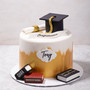 Mini Books Graduation Cake