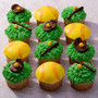 Softball Cupcakes