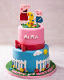 Pepa Pig Garden Cake