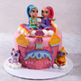 Shimmer and Shine Cake